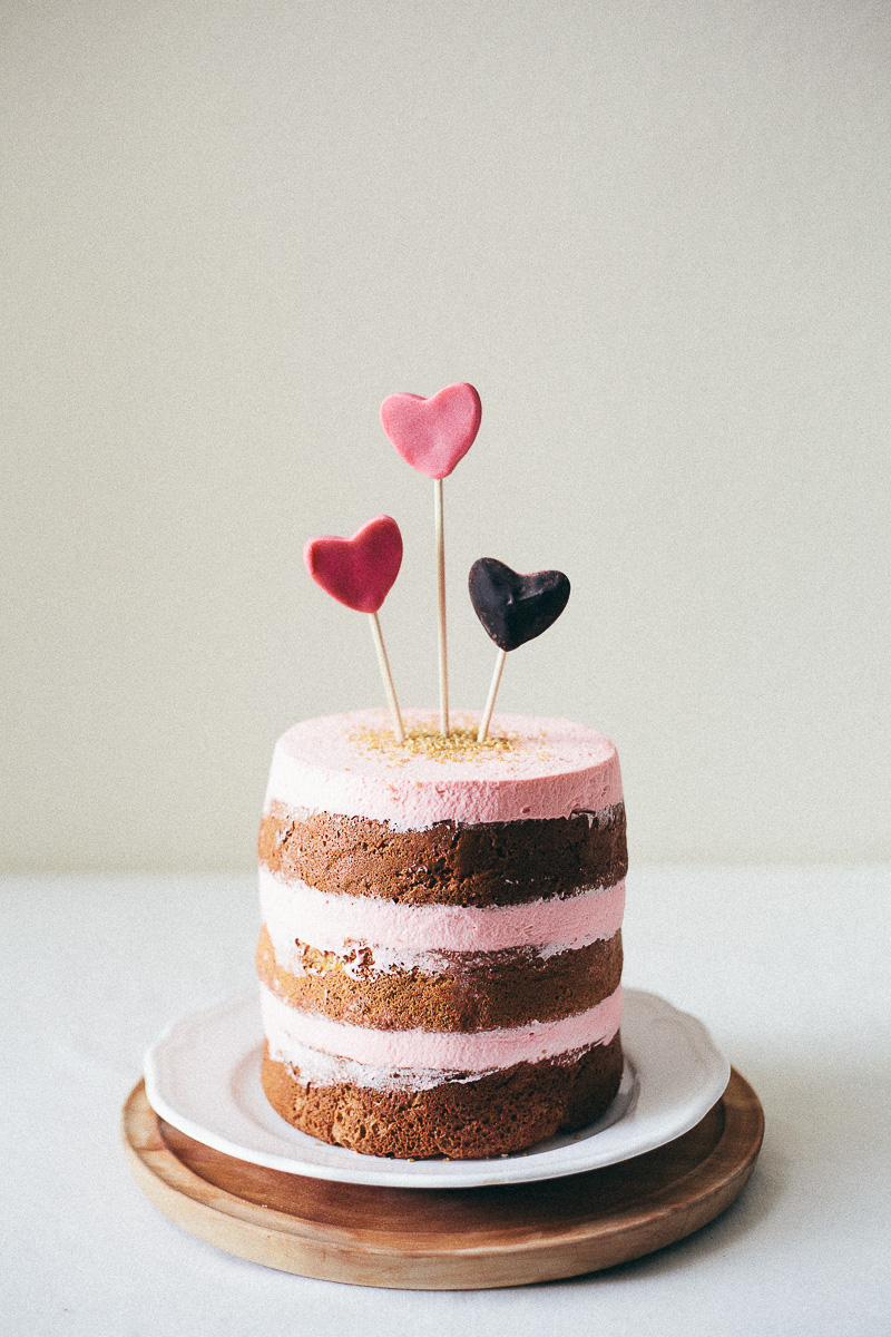 valentine cake — molly yeh