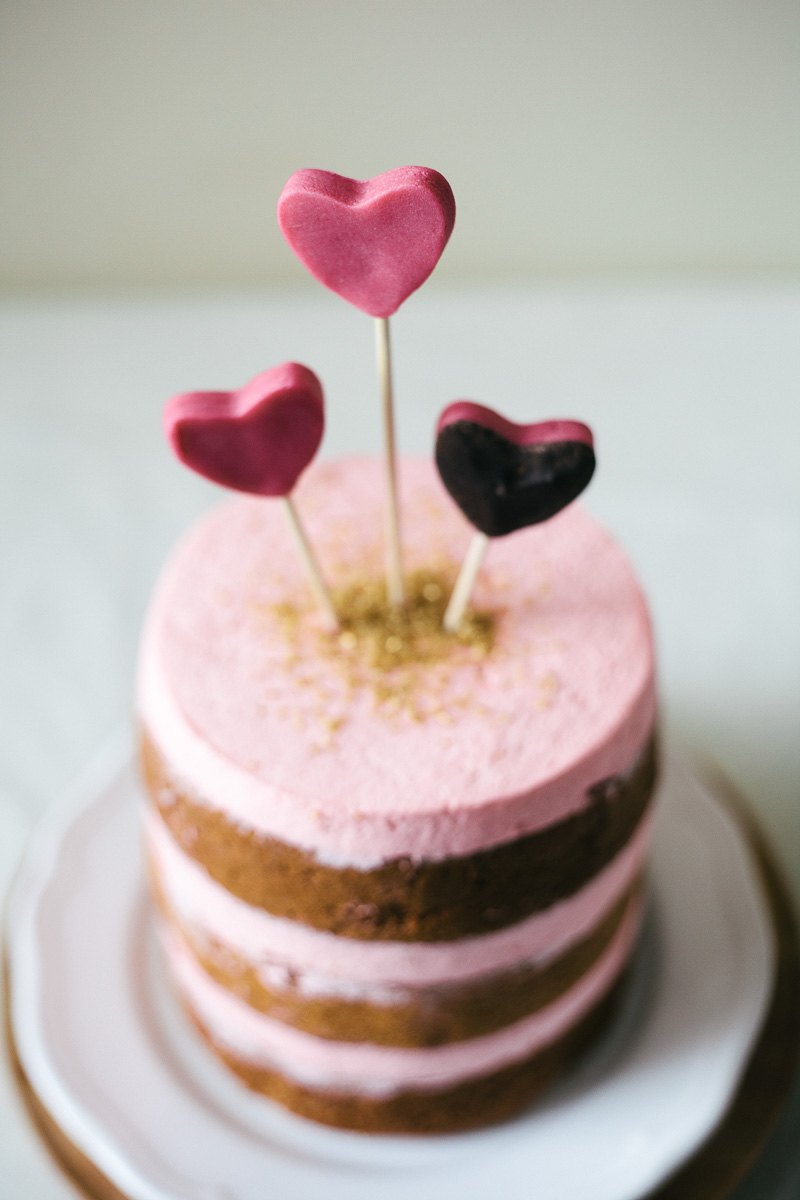 valentine cake — molly yeh