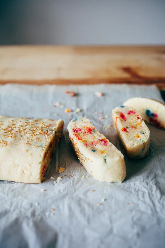 sprinkle biscotti — molly yeh