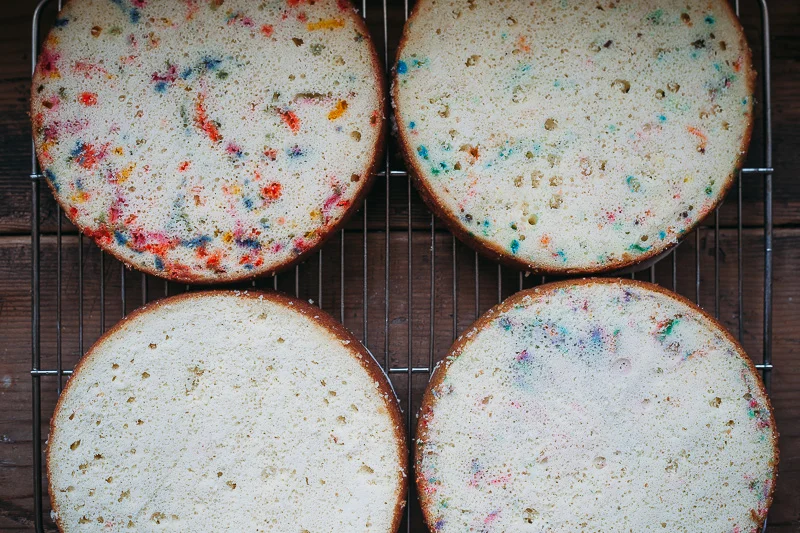 sprinkle cake — molly yeh