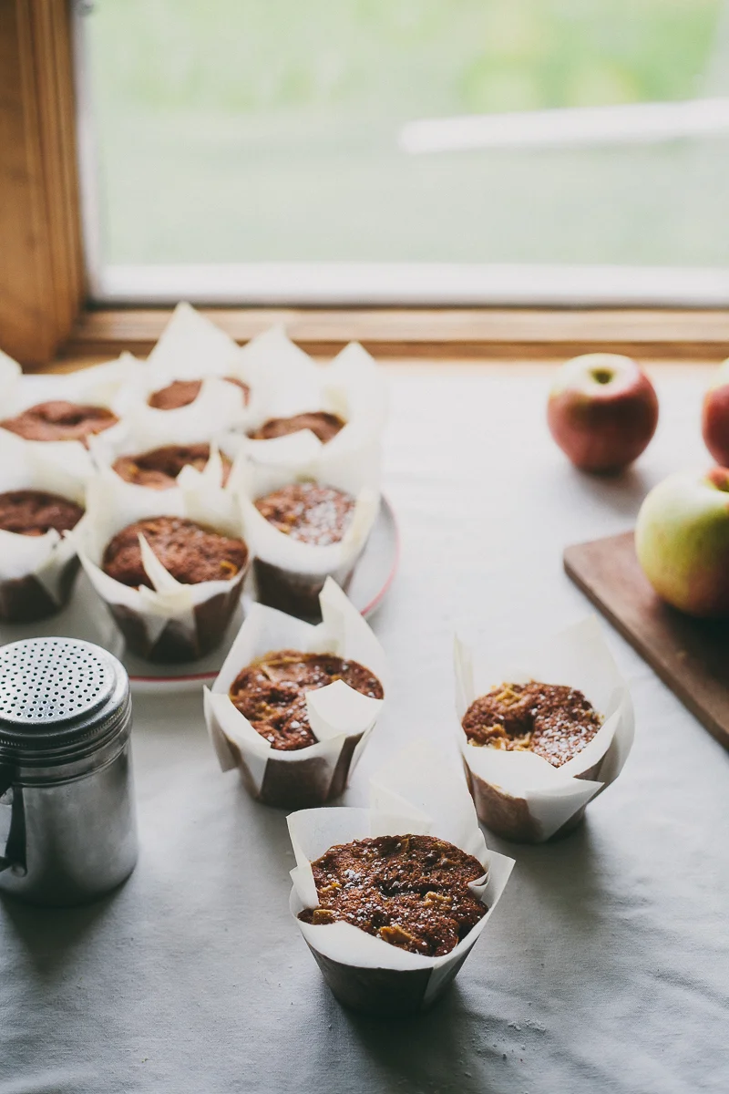 apple & honey muffins — molly yeh