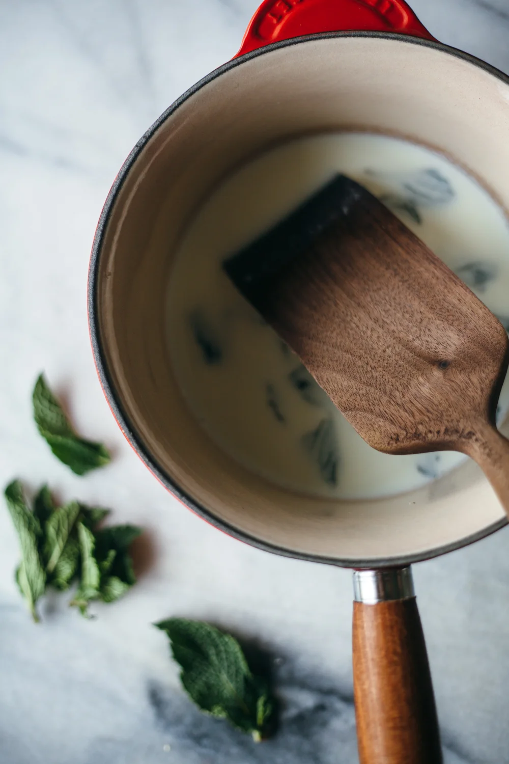 chocolate mint cake with mint buttercream frosting — molly yeh