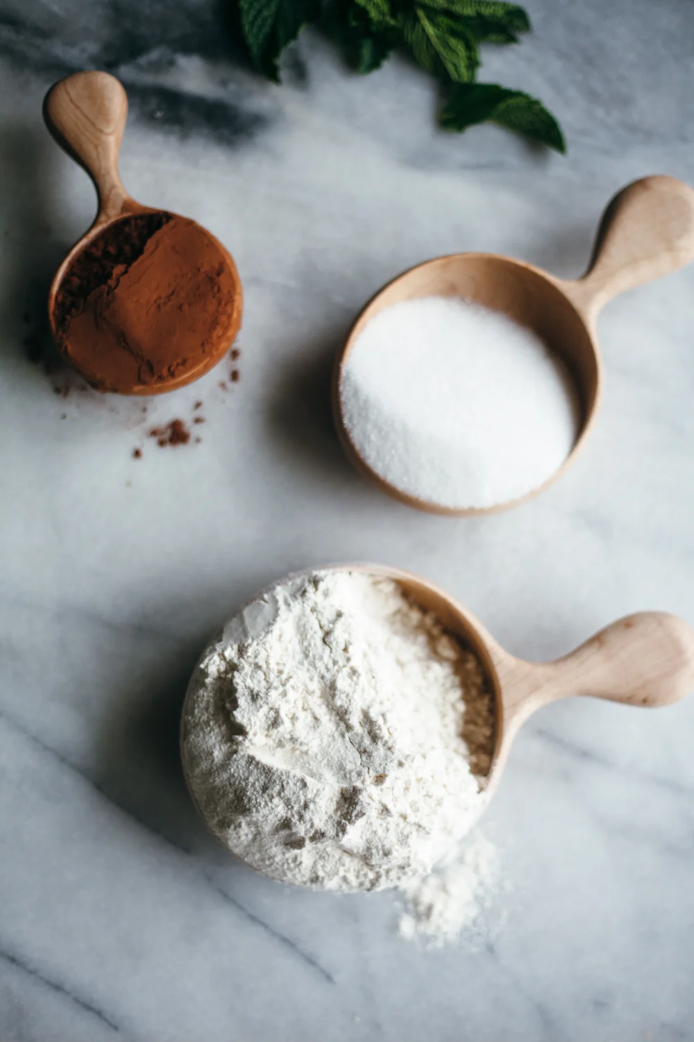 chocolate mint cake with mint buttercream frosting — molly yeh