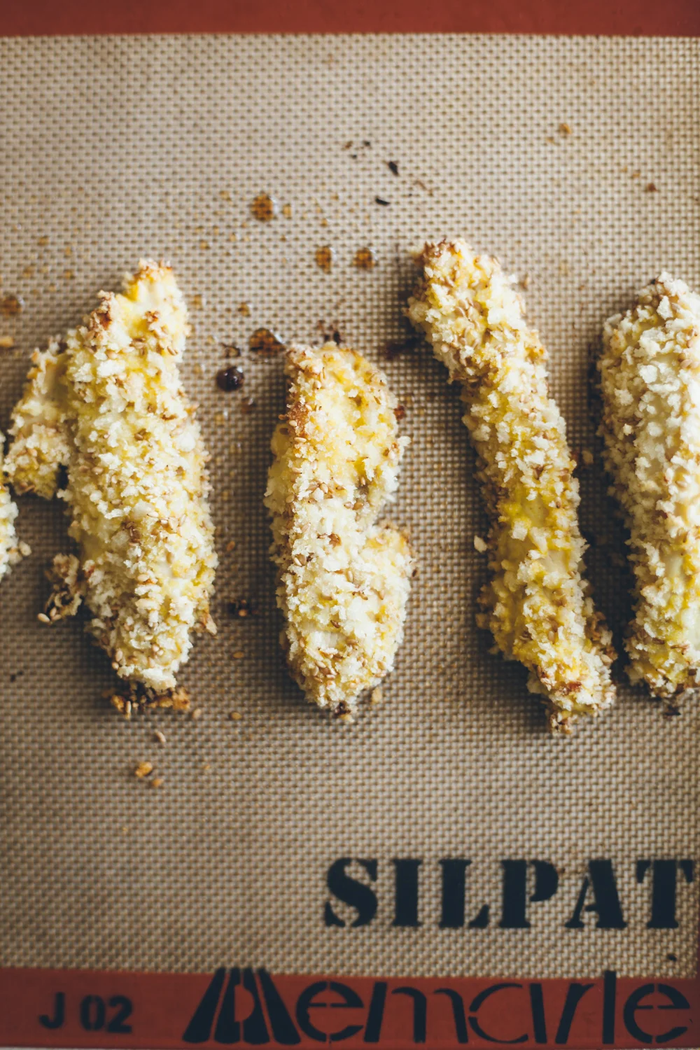 garlic sesame broccoli rabe with panko crusted chicken — molly yeh