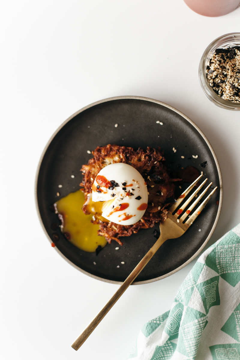 furikake latkes — molly yeh