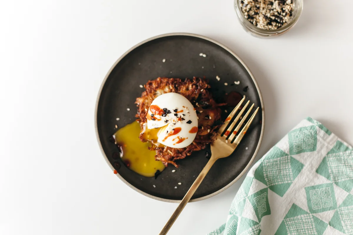 furikake latkes — molly yeh
