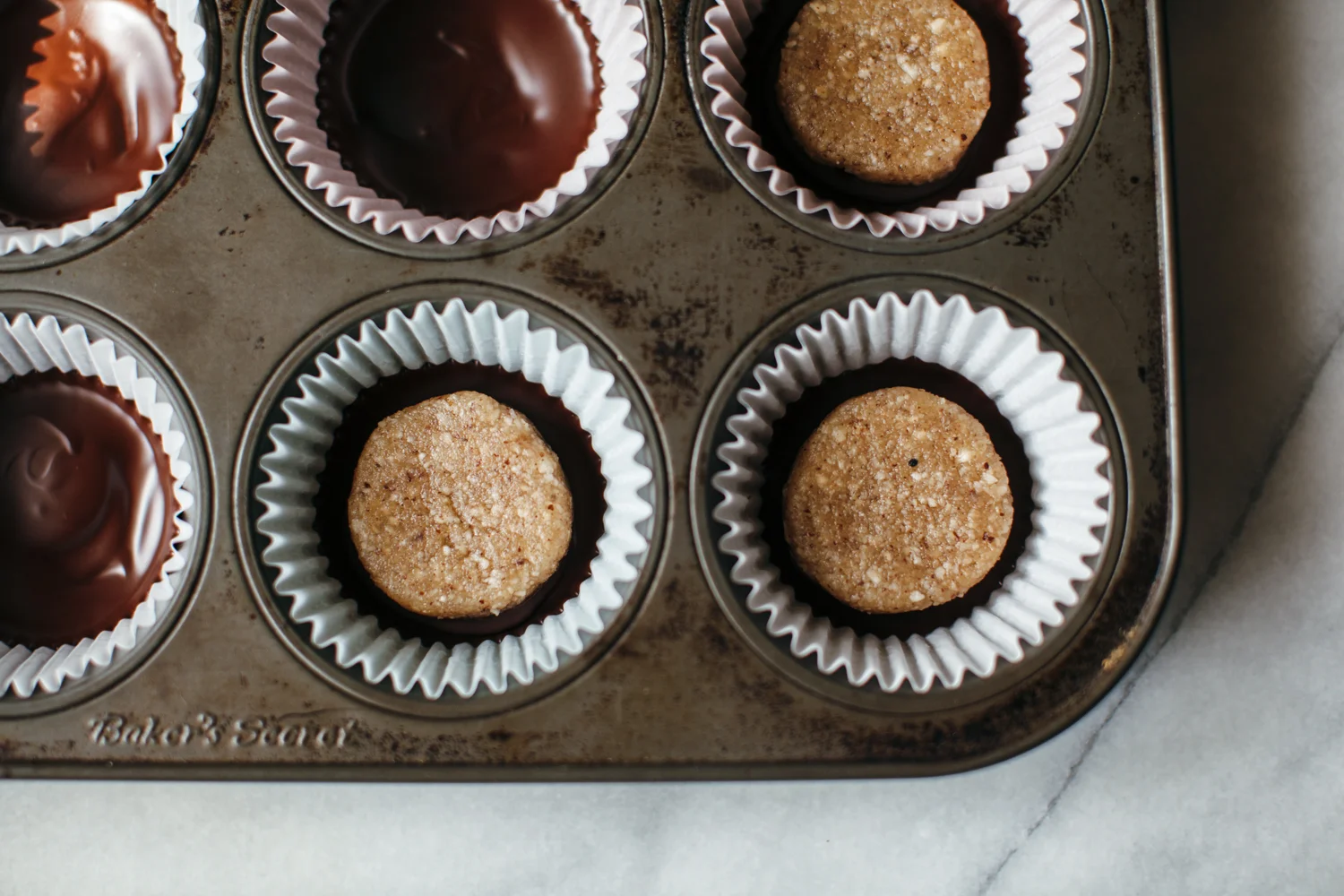 brazil nut cookie dough cups (vegan) + a mollyontherange preorder