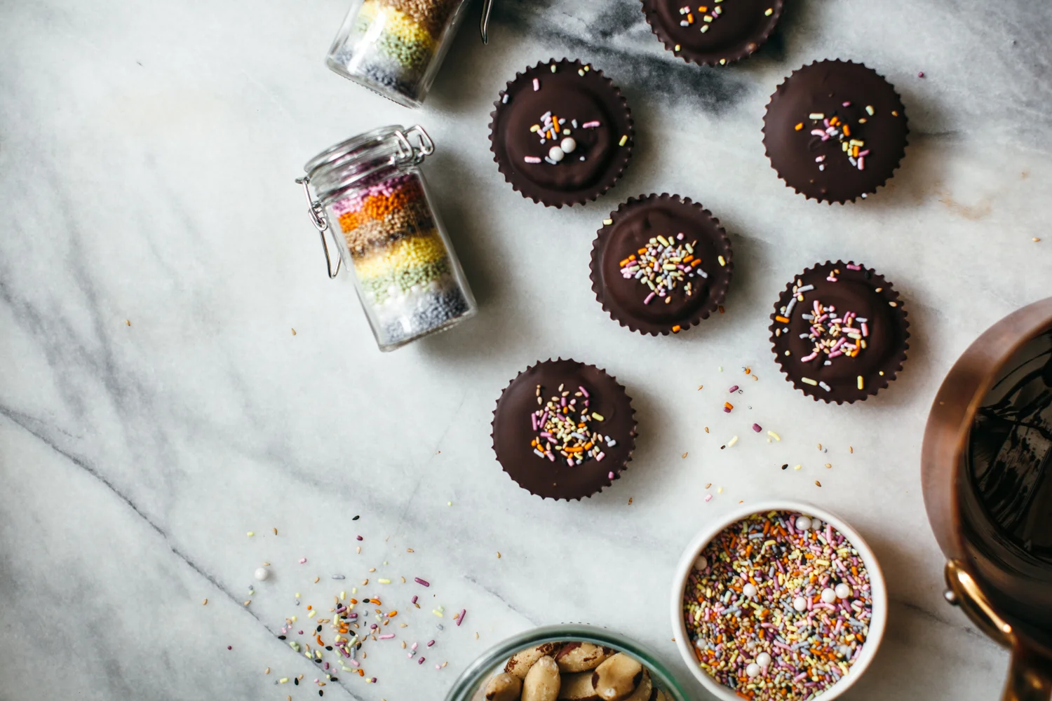brazil nut cookie dough cups (vegan) + a mollyontherange preorder