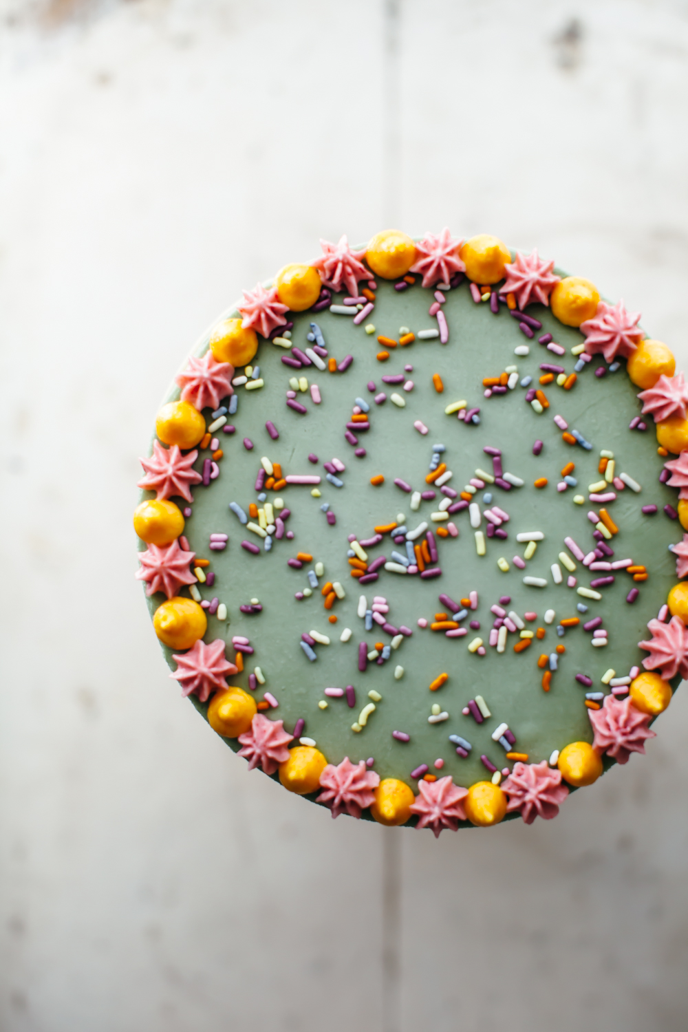 mint coconut chocolate cake — molly yeh