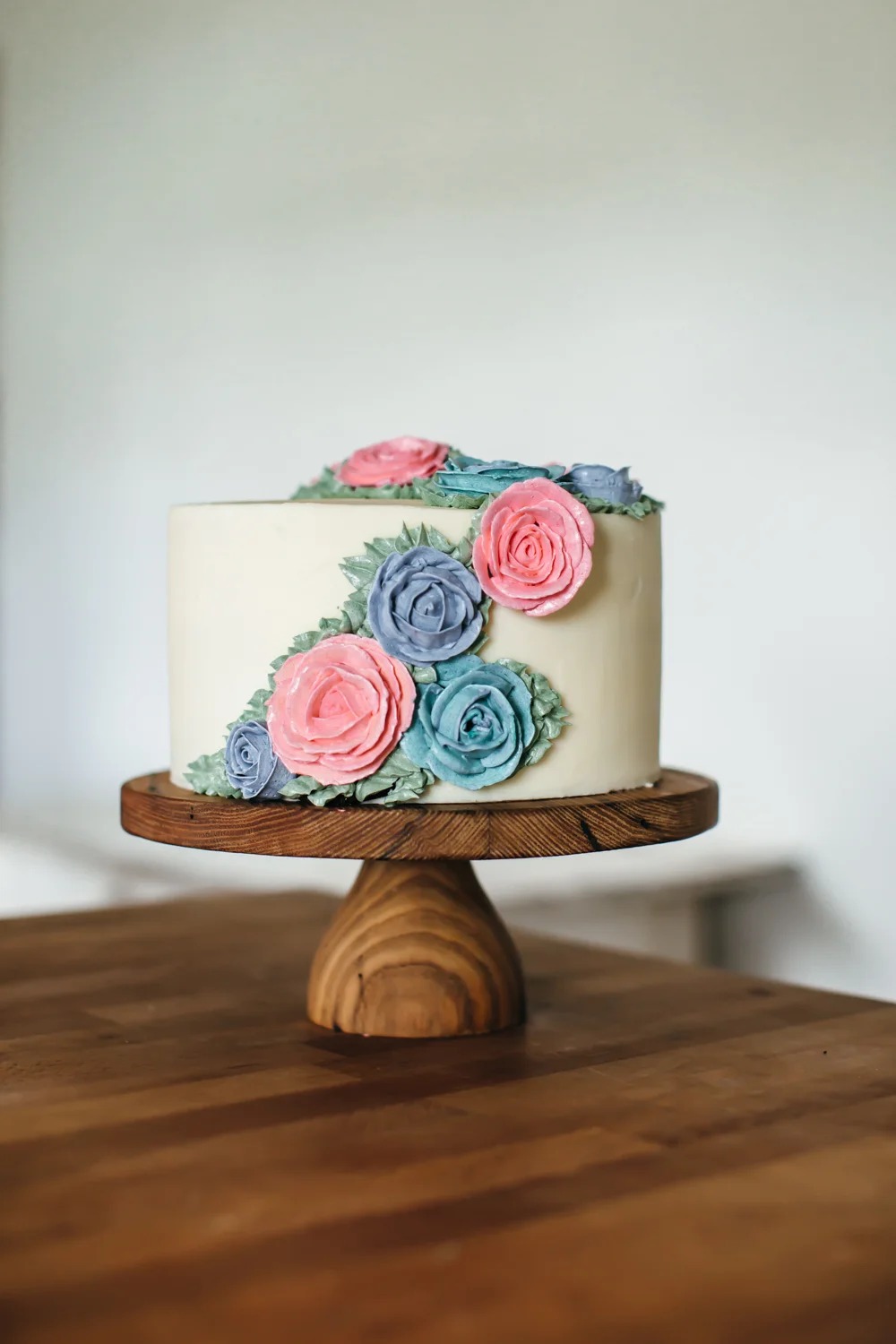 coconut rose cake — molly yeh