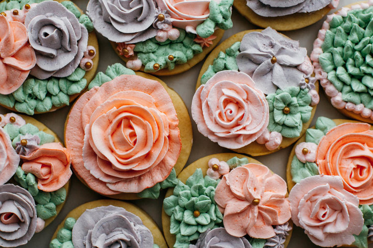 rose rose cookies