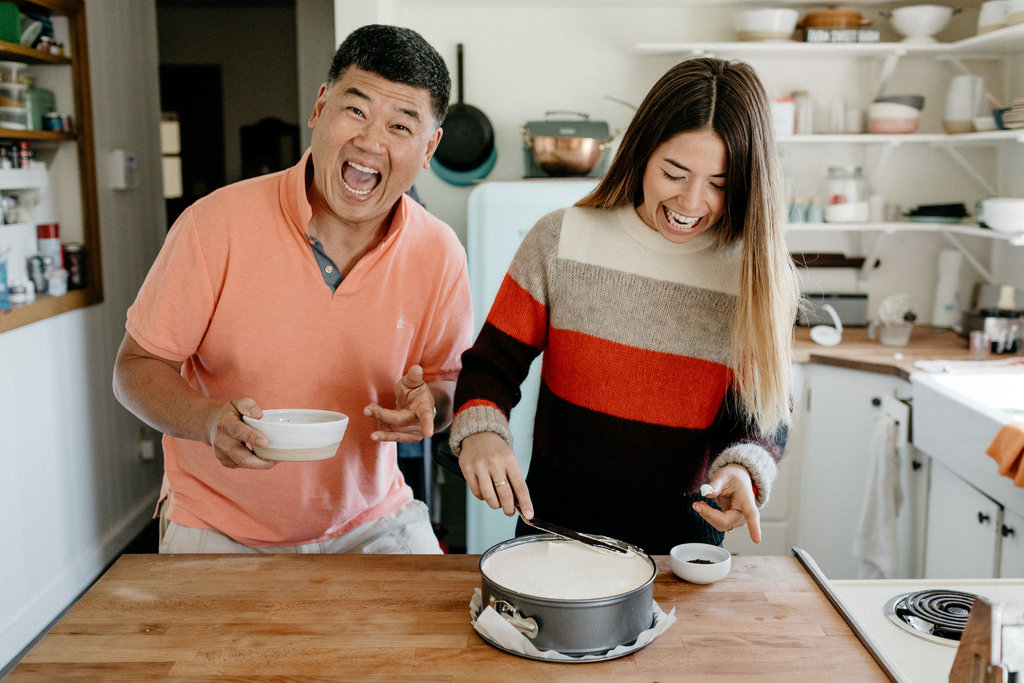 Molly Yeh With her Dad John Bruce Yeh