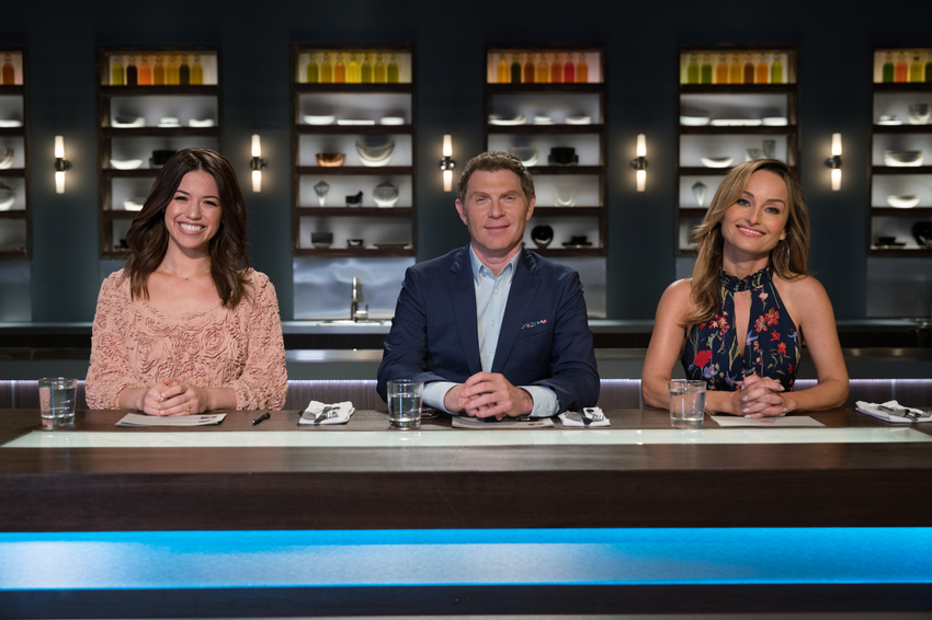 Guest Host Molly Yeh with Hosts Bobby Flay and Giada De Laurentiis.jpeg