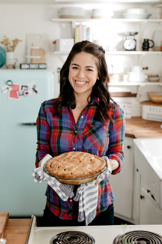 Host Molly Yeh, with her Spiced Apple Pie.jpeg