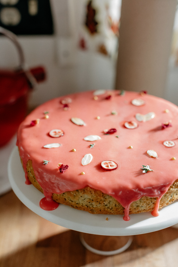 Host Molly Yeh's Lemon Almond Cake with Cranberry Glaze.jpeg