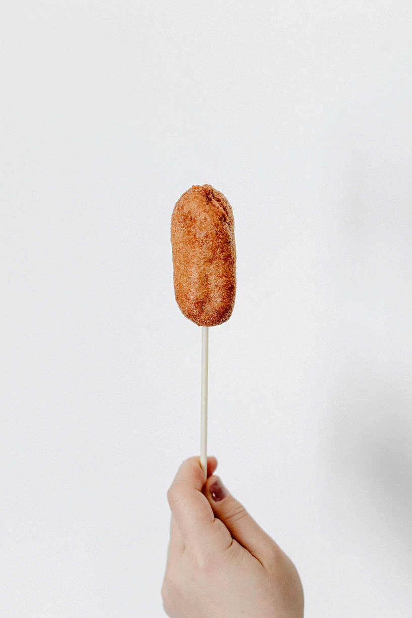 pancakes and sausage on a stick — molly yeh