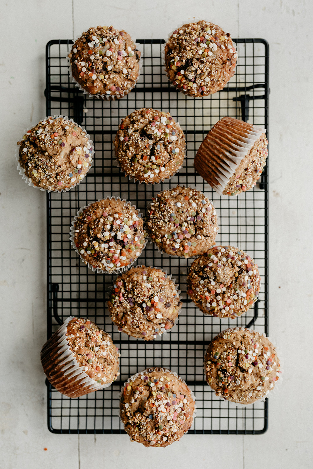 Chocolate Peanut Butter Oatmeal Muffins - Molly Yeh