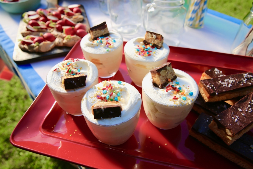 Candy Bar Salads on the outdoor table.jpeg