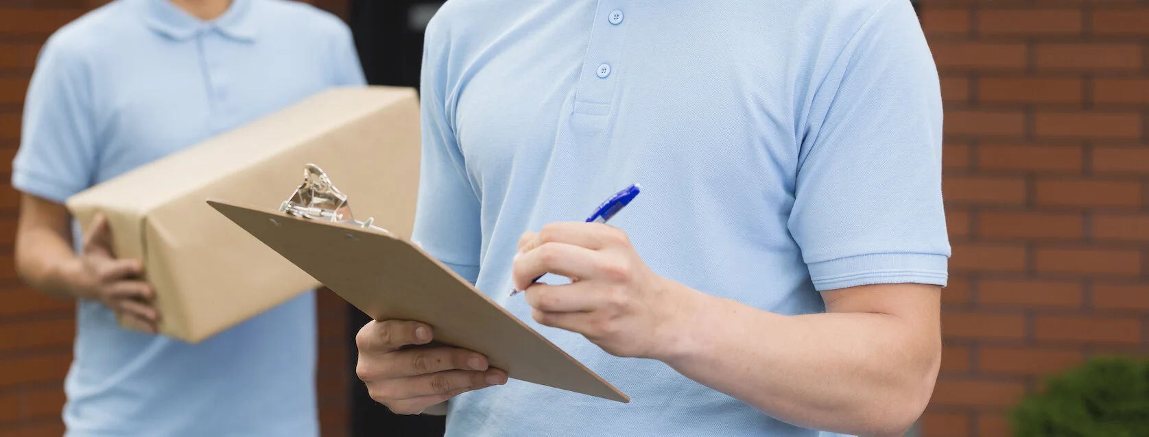 courier-filling-up-form-PEC5GKA.jpg