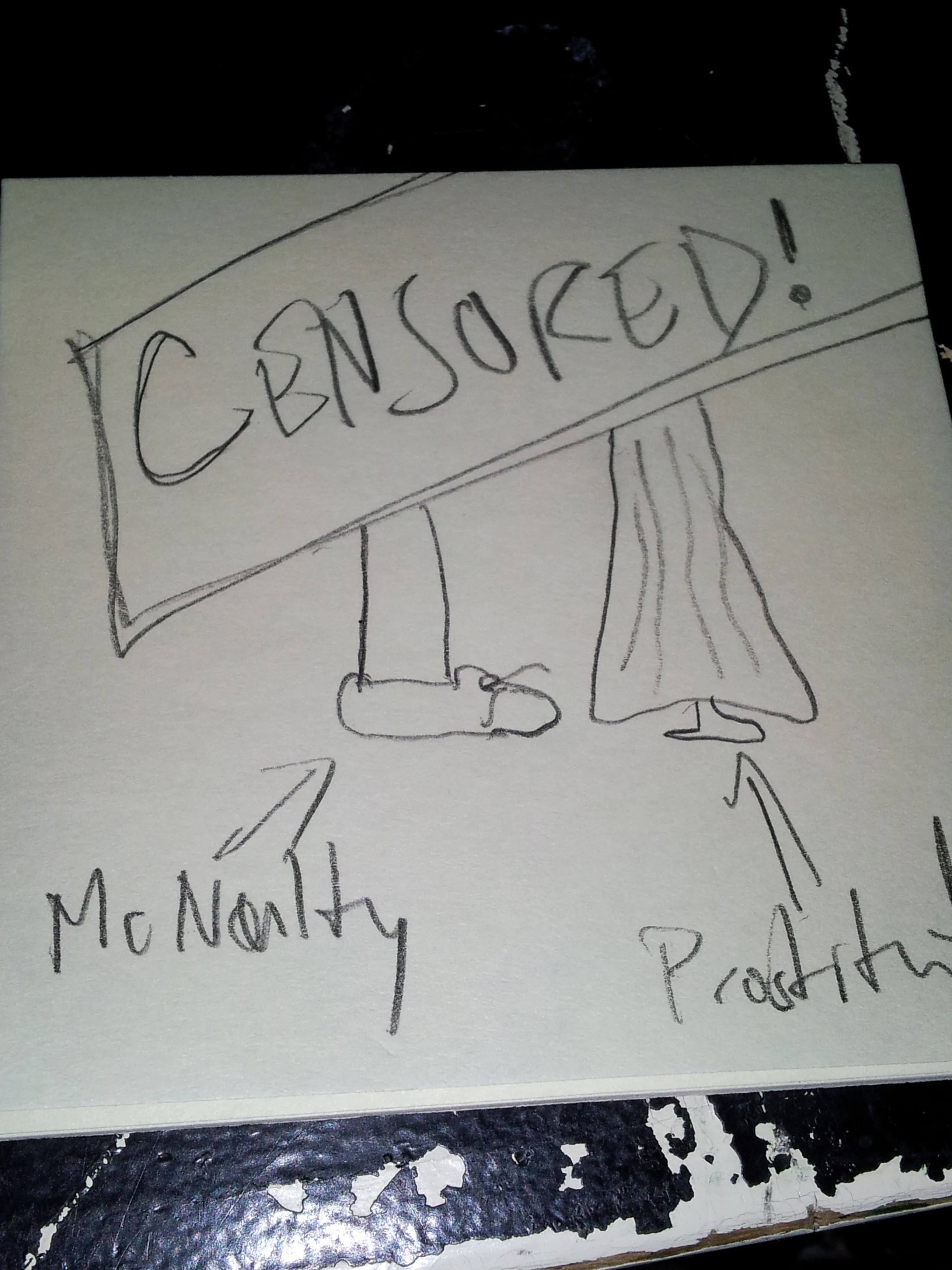 McNulty succumbs to peer pressure.