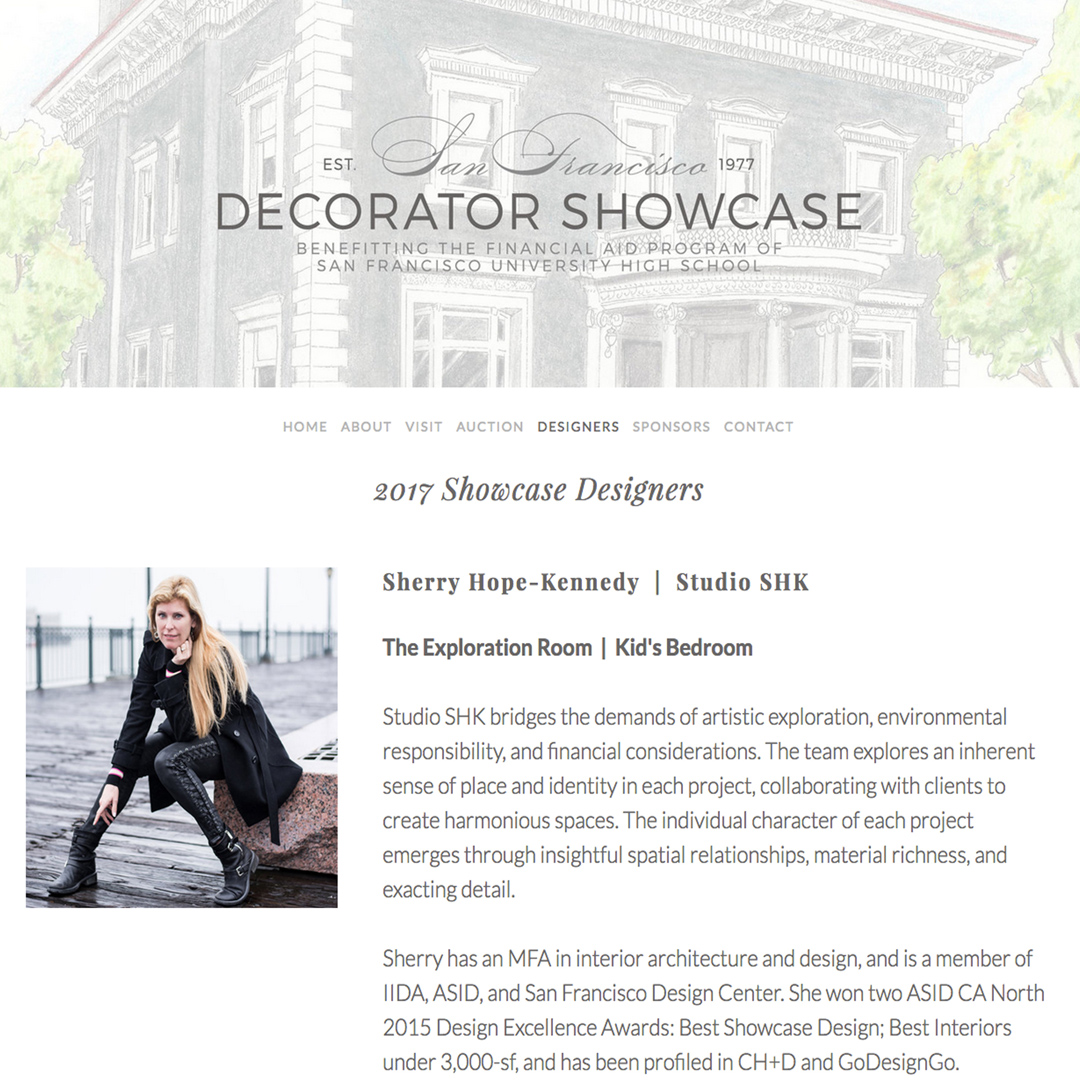 San Francisco Decorator Showcase