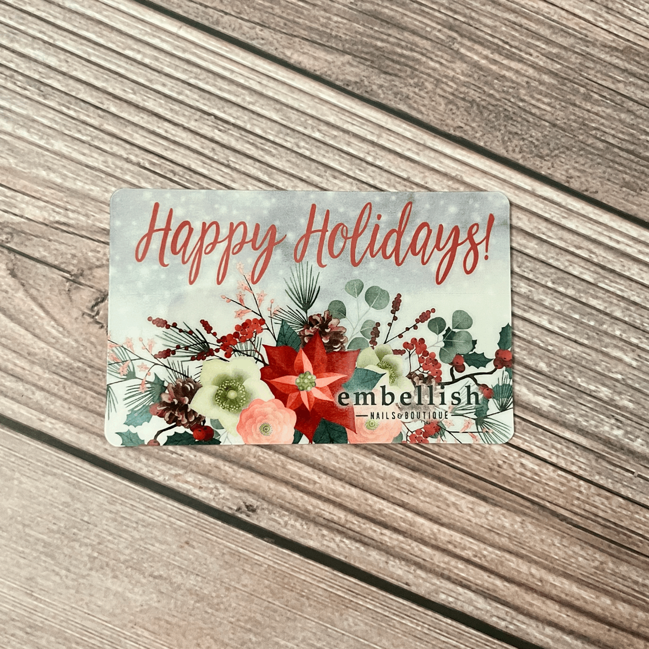 Gift Card - Happy Holidays