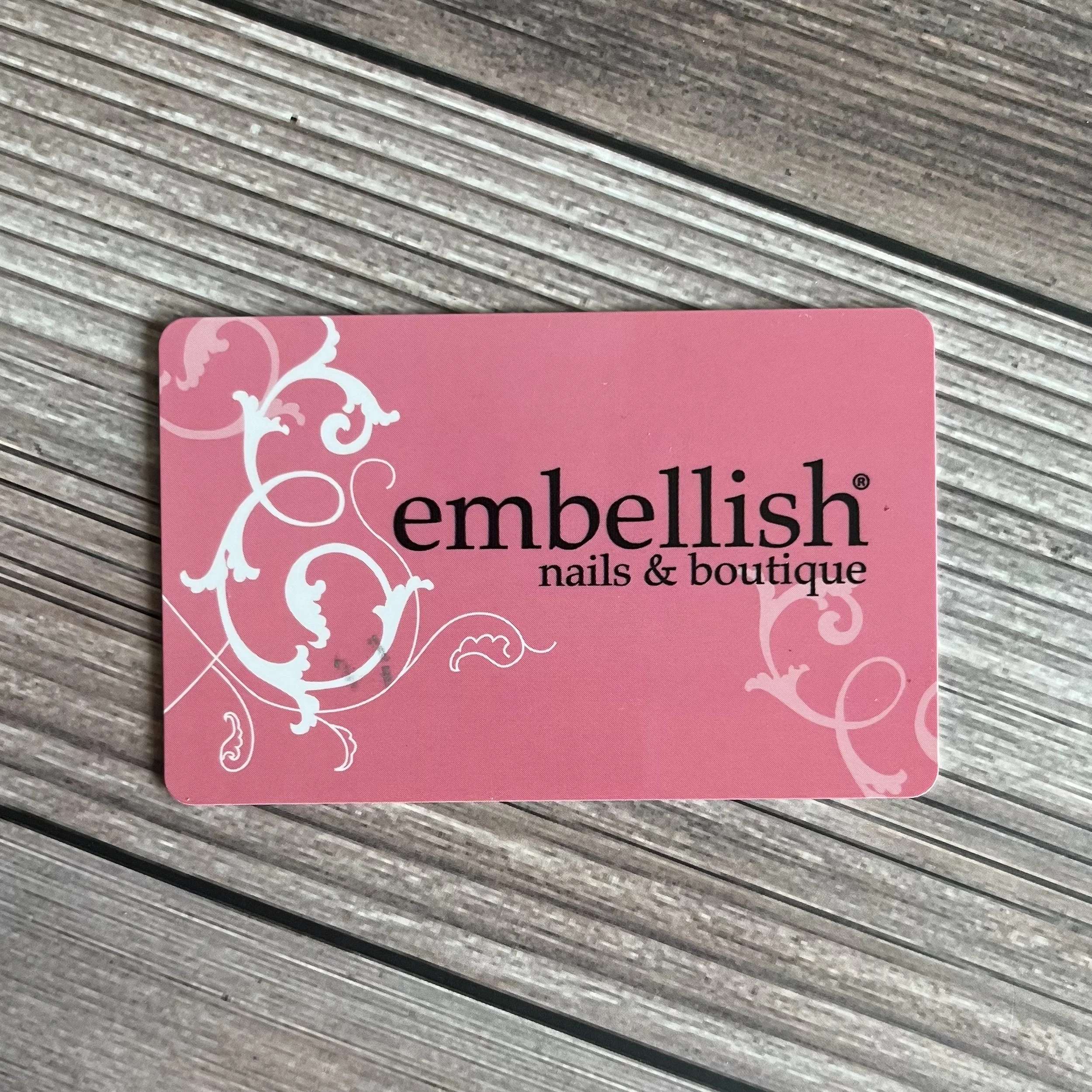Gift Card - Embellish Scroll