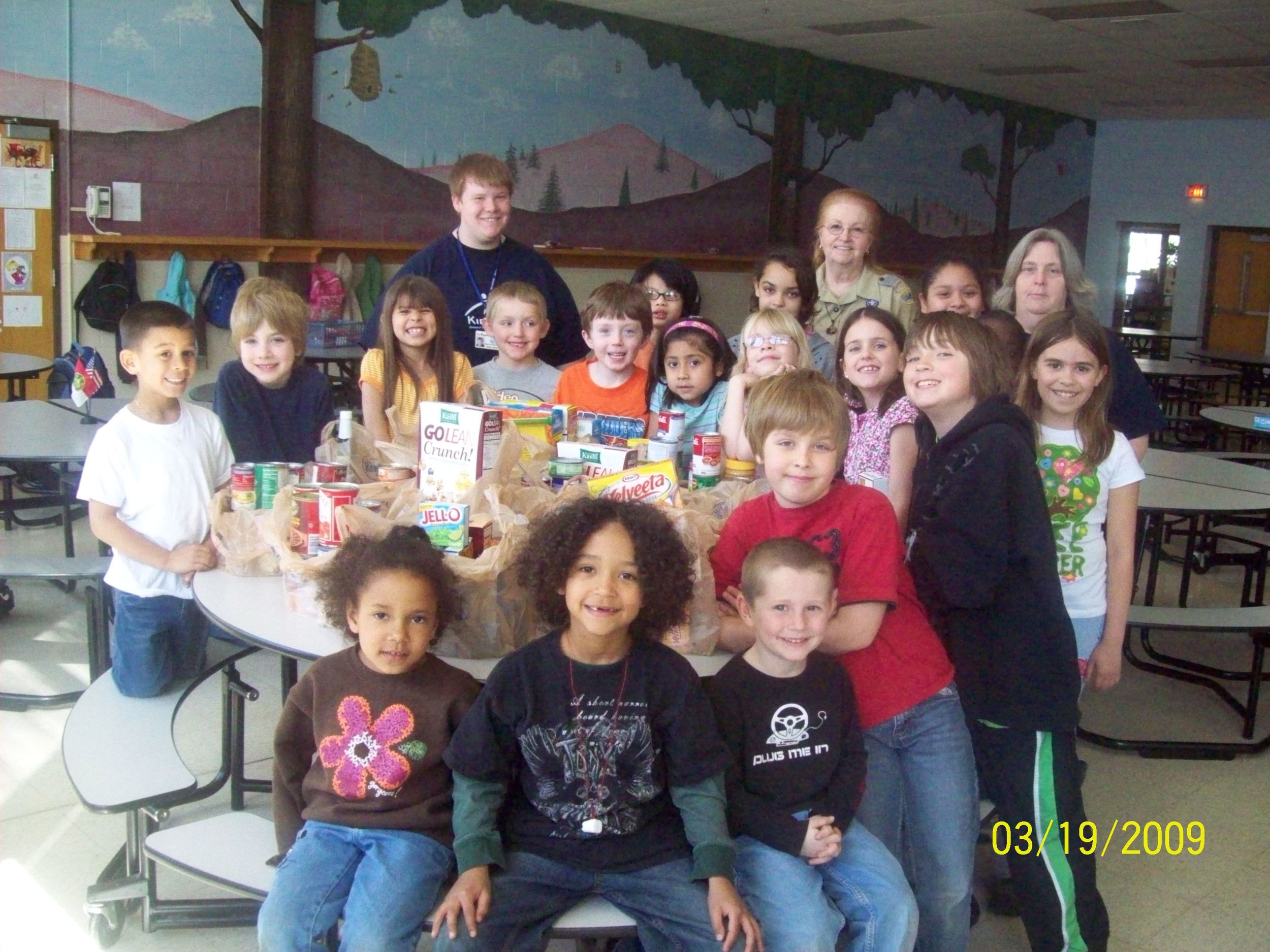  In 2009, these Goshen youngsters held their own food drive which they donated to The Window. Great Job Guys!   