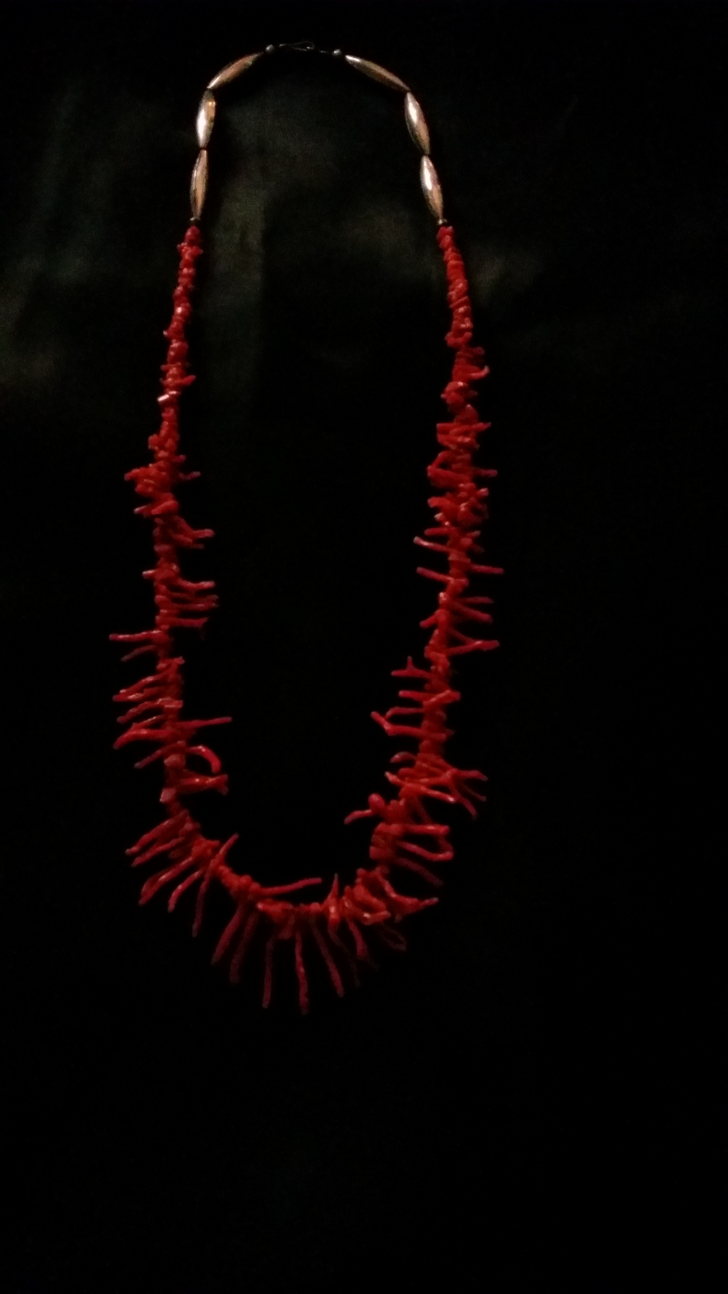 Vintage 26" Coral Necklace SOLD Value: $125 Starting Bid: $75