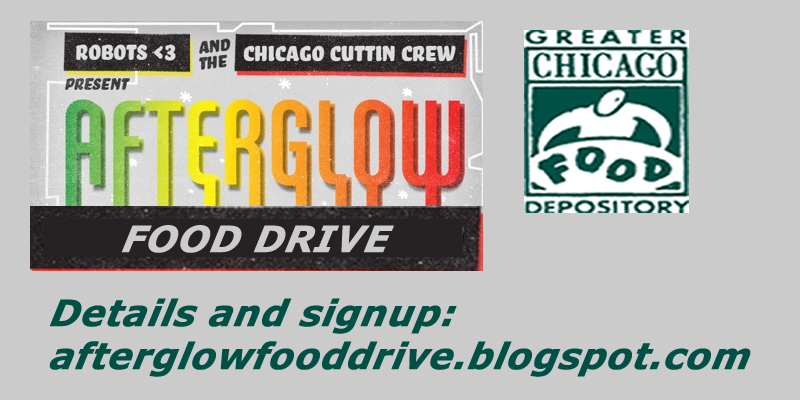 Afteglow Food Drive Flyer