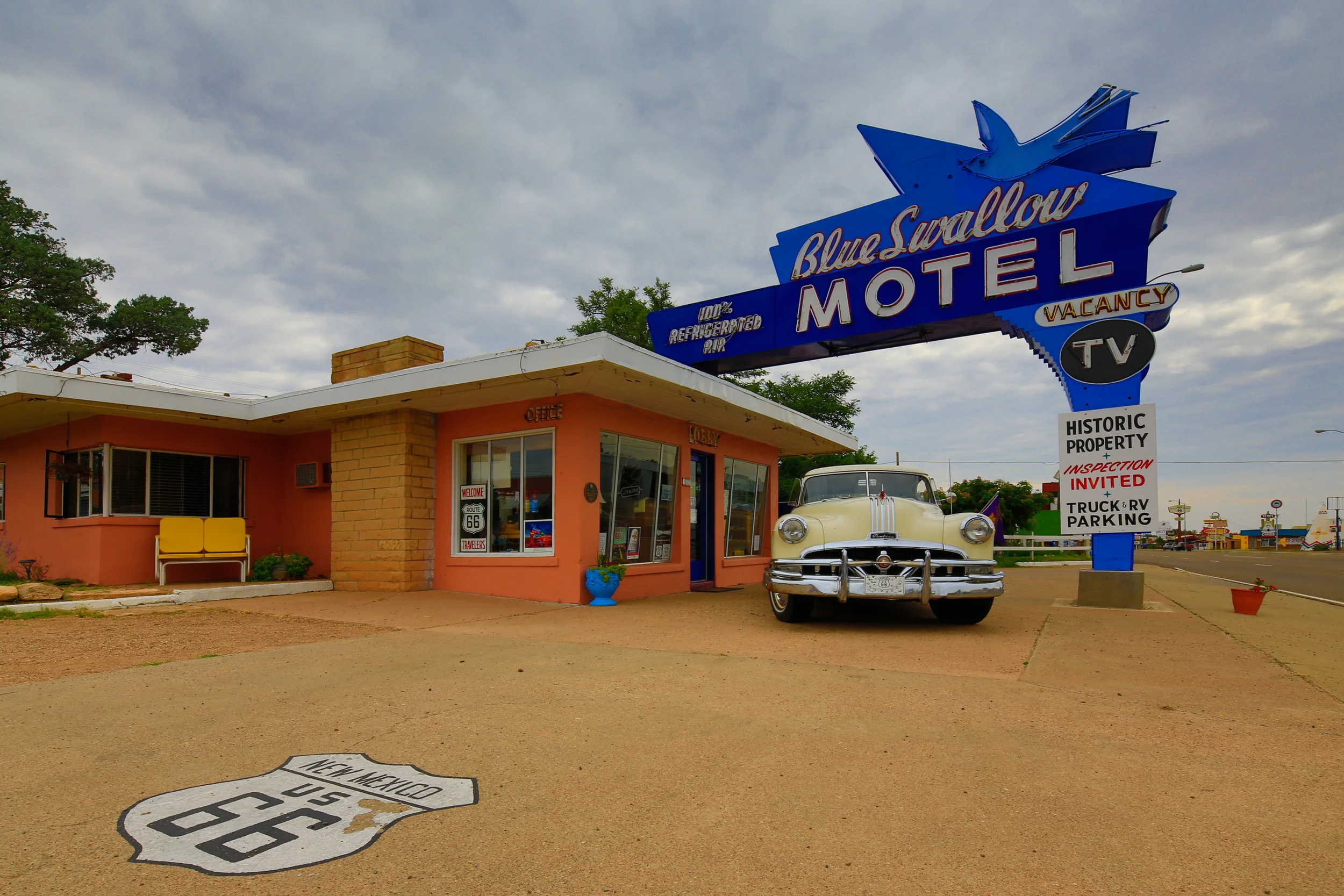 The Blue Swallow Motel