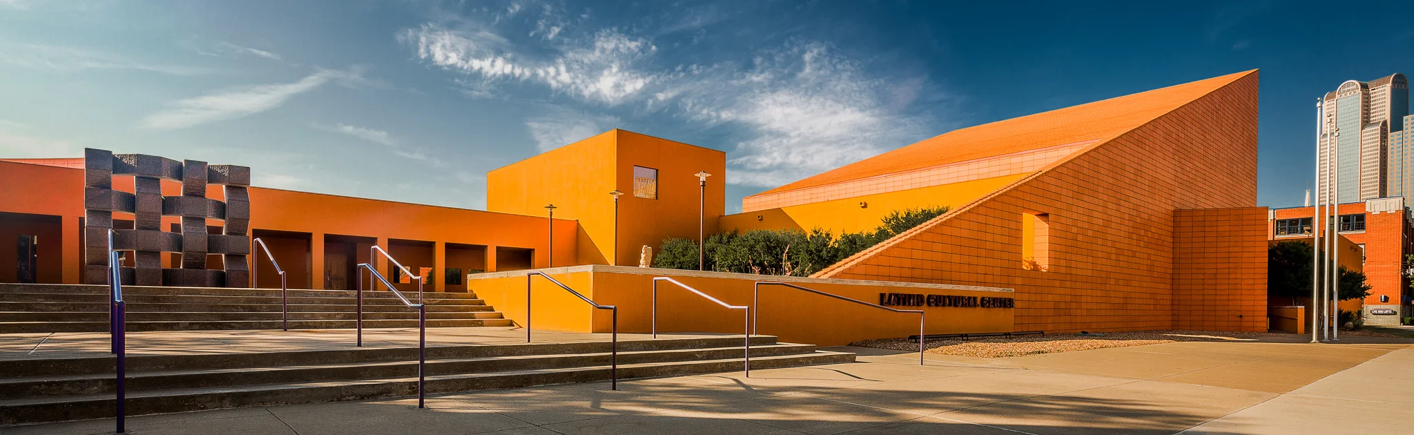 Latino Cultual Center street entrance