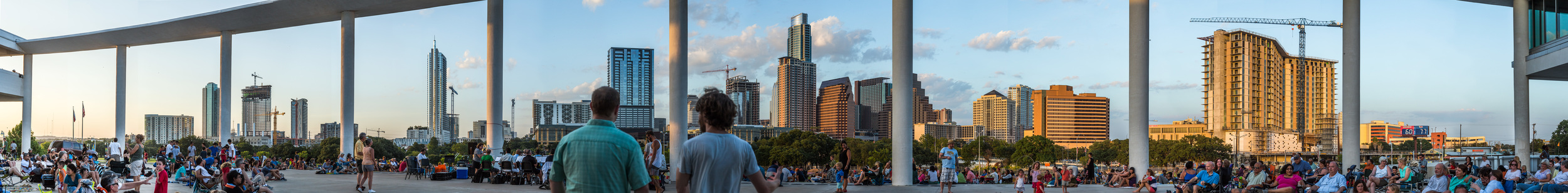 Long Center Skyline Panorama #2
