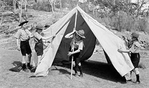 You meet the most interesting people camping.