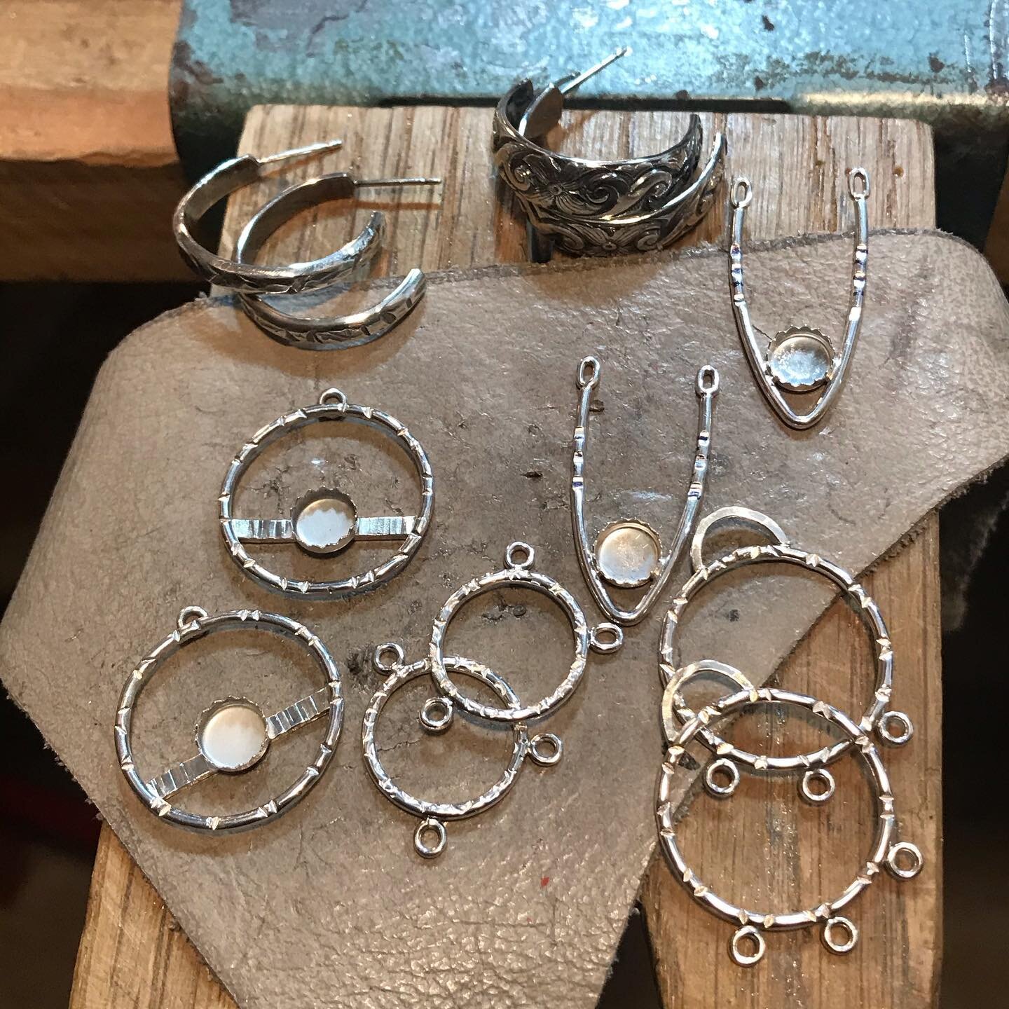 Work in progress.....#wip #megtangjewelry #sustainablejewelry #recycledsilver www.megtang.com