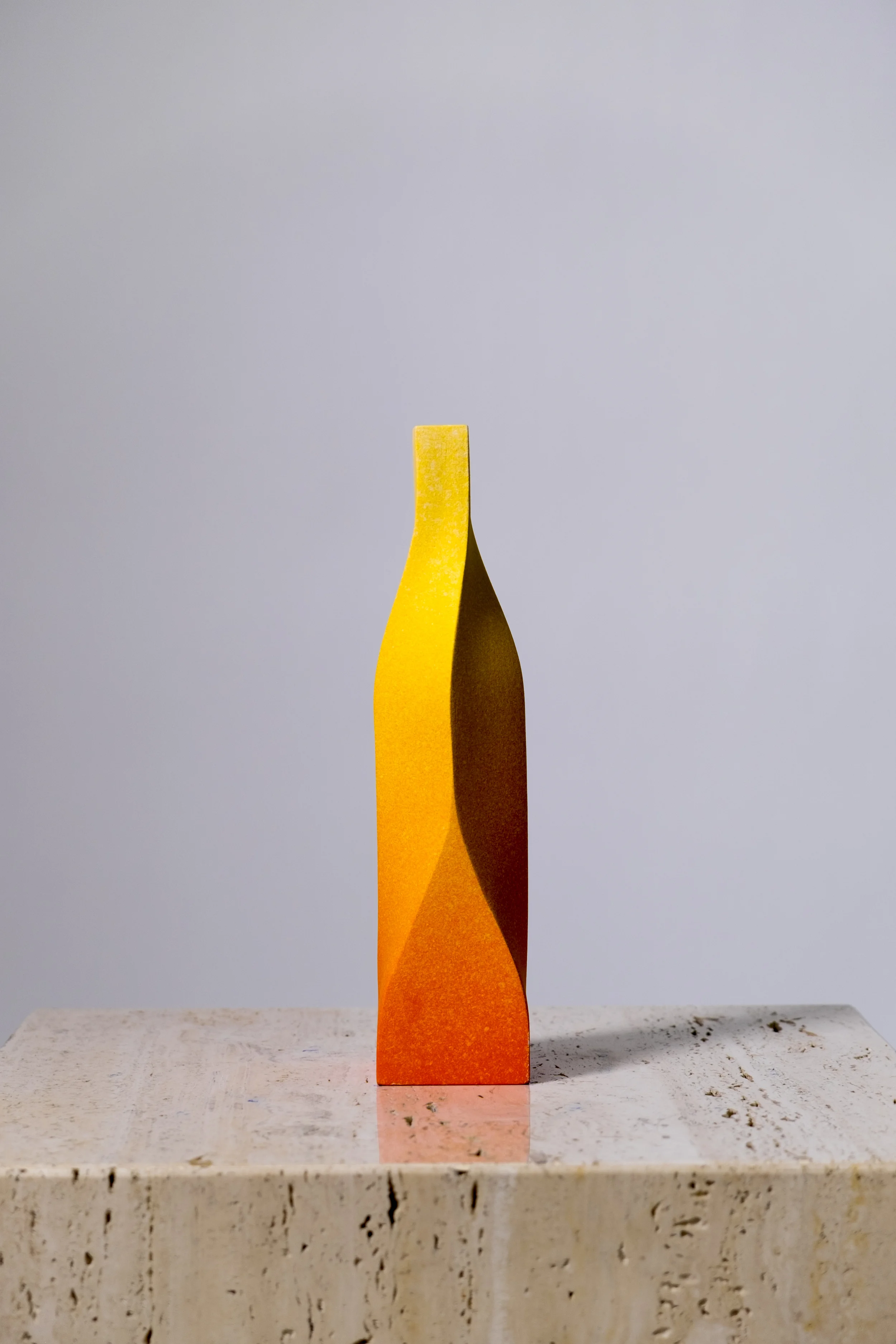 LIGHT AND DARKNESS TYPE A DESIRED, 2014 Underglazed stoneware H 11” x W2-5/8” x D 2-5/8”