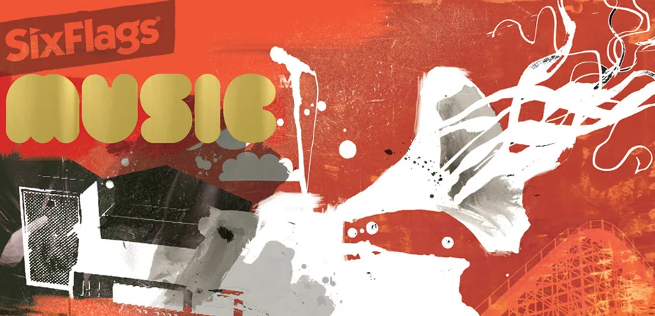Badass Brooklyn Art Design for Six Flags