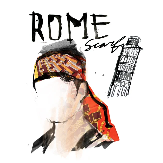 Italian Fashion Illustration made in Brooklyn