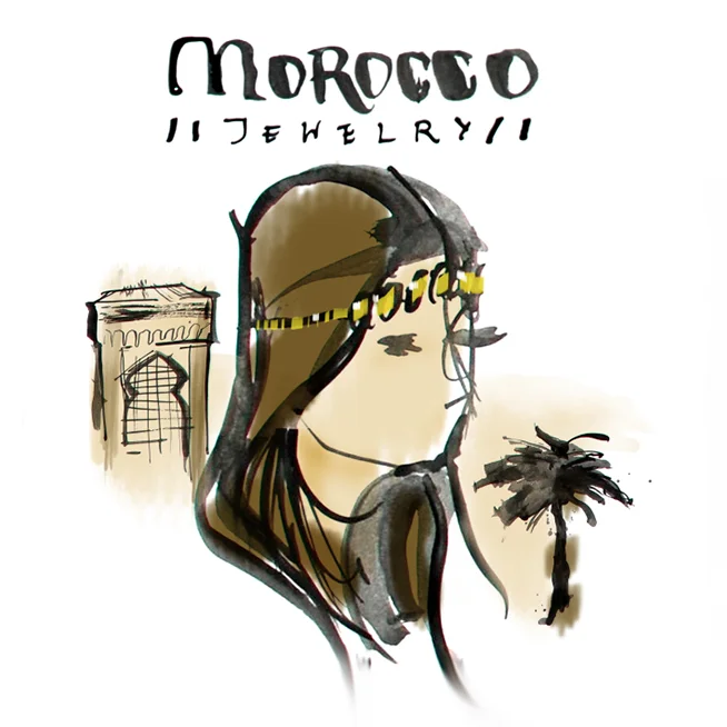 Edgy LA Fashion Illustration made in Brooklyn
