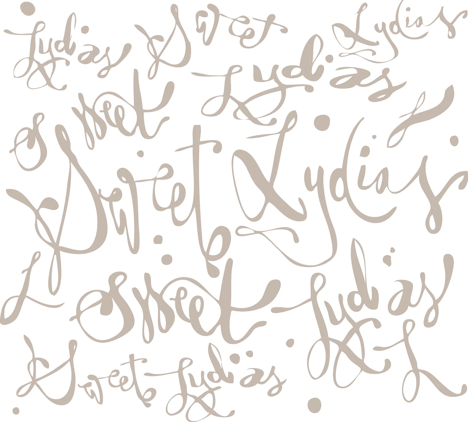 Sweet Lydia's Badass Brand Pattern