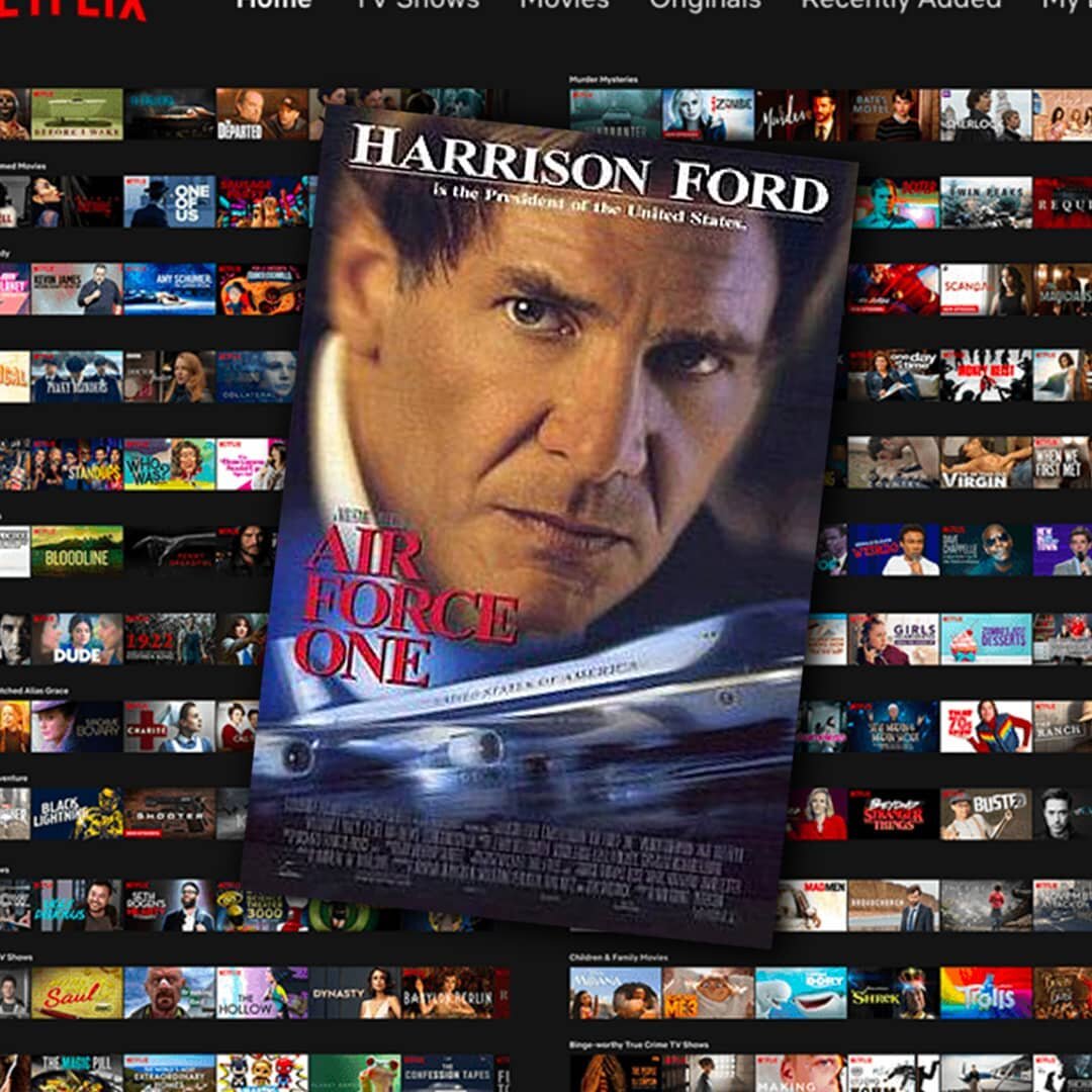 ...if you're just scrolling @netflix let me save you,
Watch 👉 &quot;Air Force One&quot; with @harrisonford
Boom, you're welcome.