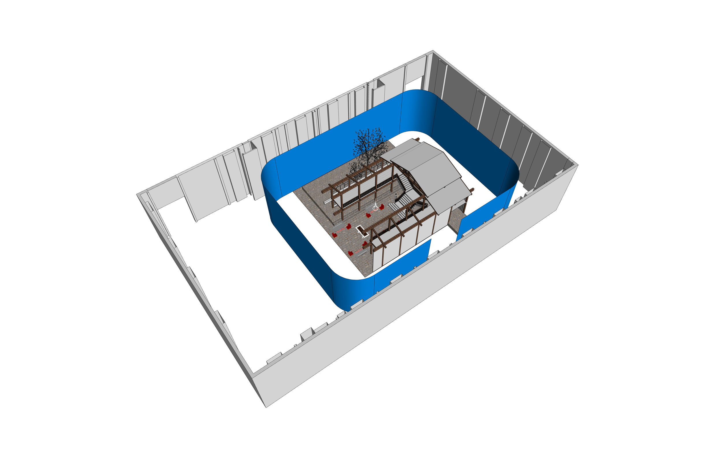 RHINO BUILD / VFX SET EXTENSION STUDY