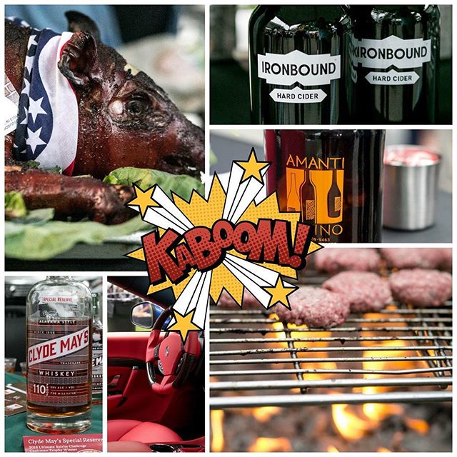 Kaboom!!! Happy 4th from #MFWF!