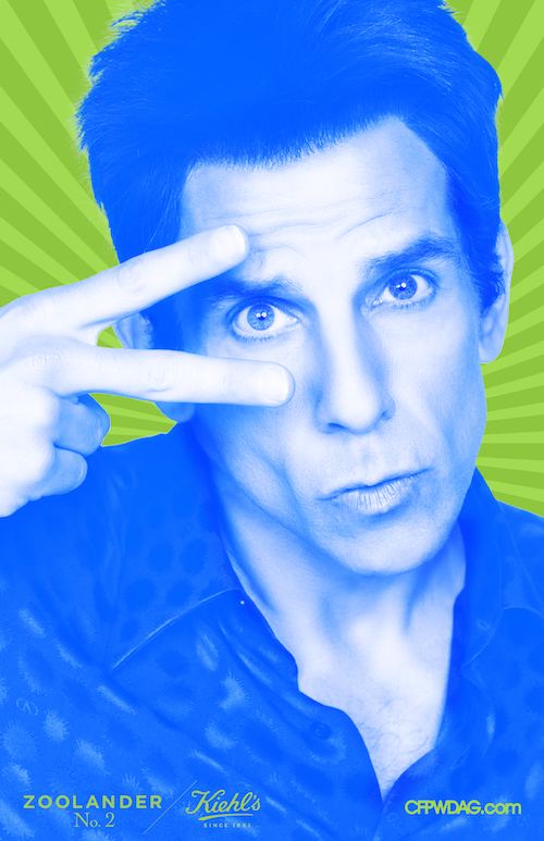 Kiehl's_The Derek Zoolander Center For People Who Don't Age Good