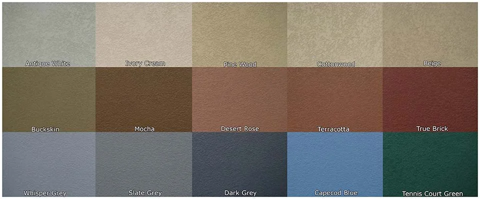 concrete overlay sample colors