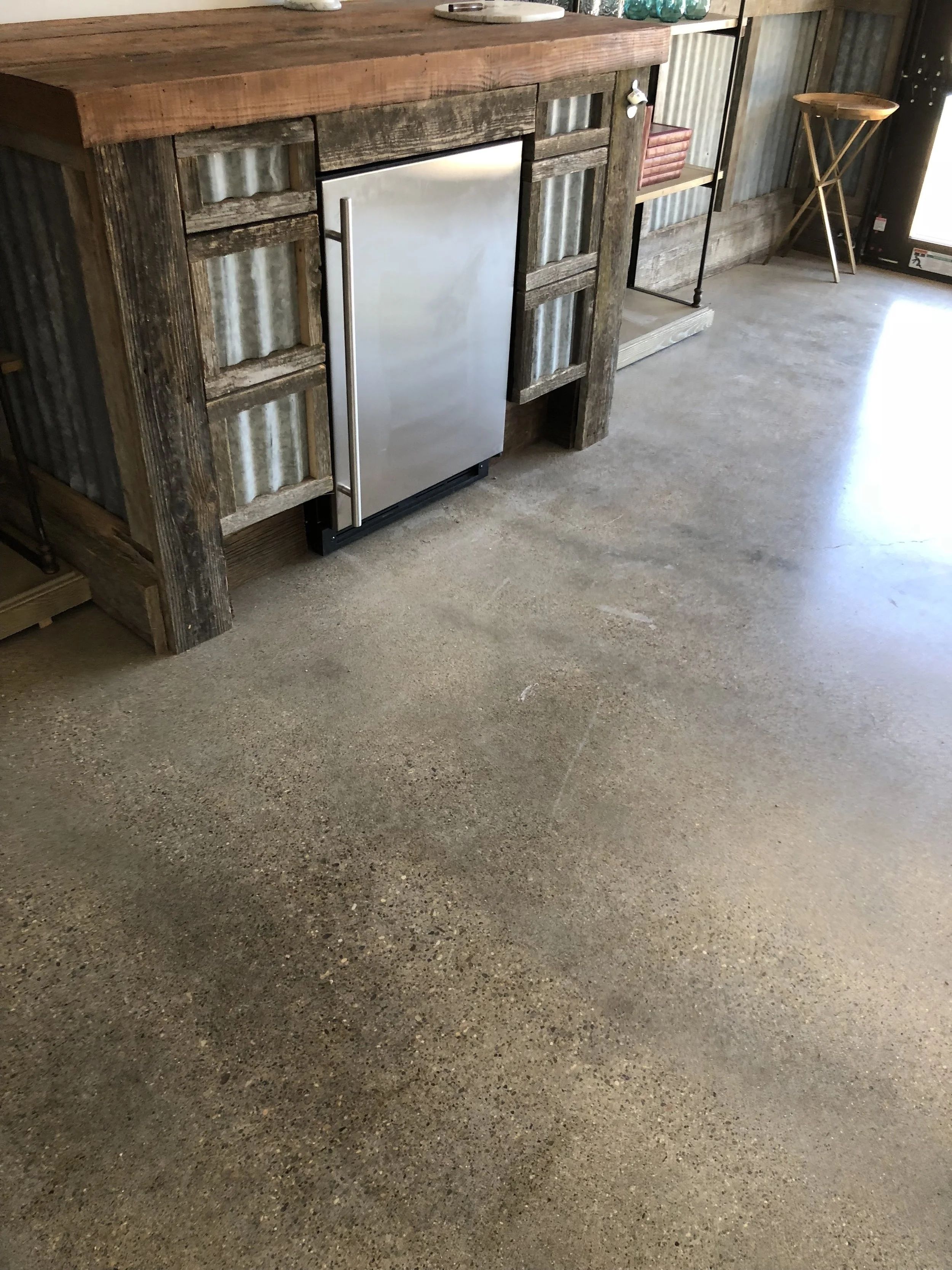 Grind and Seal Concrete flooring