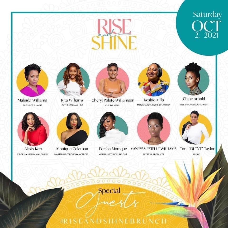  Rise &amp; Shine Ladies Who Brunch 2021 #riseandshinebrunch #ladieswhobrunch  