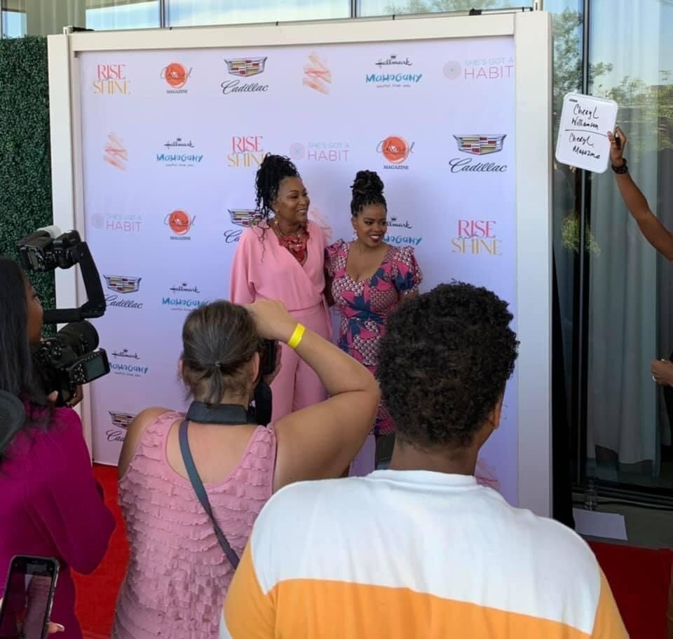  Cheryl Polote- WIlliamson  cherylpwilliamson.com   Malinda Williams  instagram.com/malinsworld   Rise &amp; Shine Ladies Who Brunch 2021 #riseandshinebrunch #ladieswhobrunch  