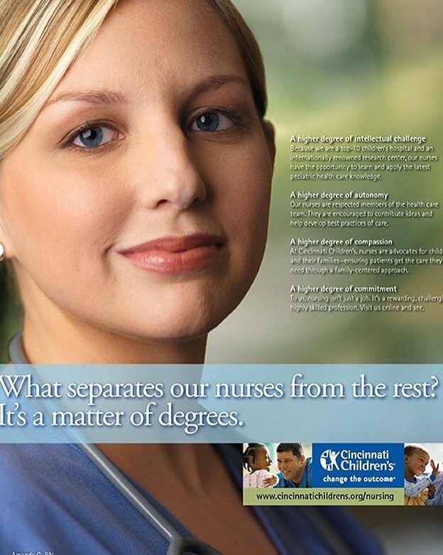 Nurse ad for @cincychildrens &hellip; this was taken in the hospital lobby. So makeup had to be done quick. The direction I was given was to be simple. No lashes, no filled in brows and nothing heavy. 

#makeupbychenese #lifestyleshoot #commercialsho