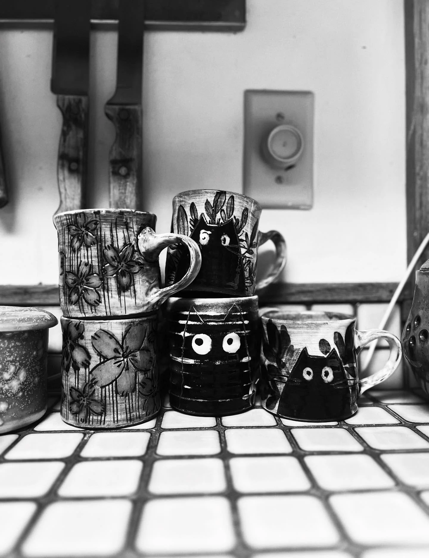 The counter has eyes